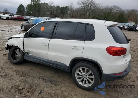 2014 Volkswagen Tiguan S from USA, damaged, VIN WVGAV3AX9EW549330